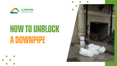 How to unblock a downpipe