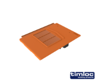 Thin Leading Edge Tile Vent Terracotta Multi