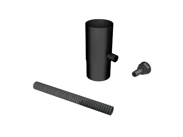 101mm Dia Flush Joint Water Butt Deflector Kit