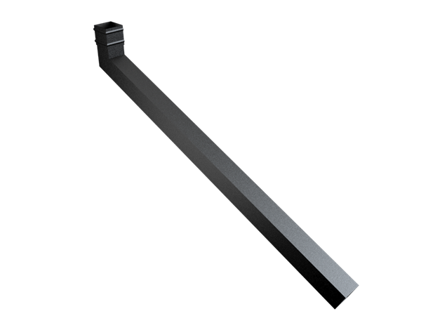 101mm Sq (Sq Edge) Cast Collar Ext Bend 1001-1250mm