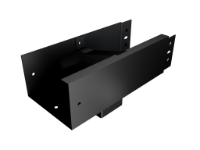 150x150mm Joggle Joint Box Gutter 76mm Sq Outlet