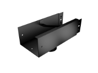 125x100mm Joggle Joint Box Gutter 76mm Dia Outlet