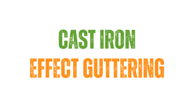 Cast Iron Effect Guttering 