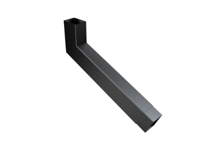 101x76mm Rect (Rad Edge) F-Joint Extended Bend 251-500mm