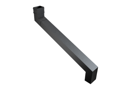 101x76mm Rect (Sq Edge) Cast Clr 2 Pt S/neck 401-750mm Proj