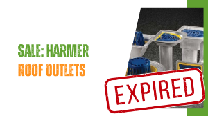 20% Off Harmer Roof Outlets - Metal Guttering Sale - Aluminium Superstore