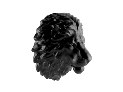 Cast Lions Head (Large)